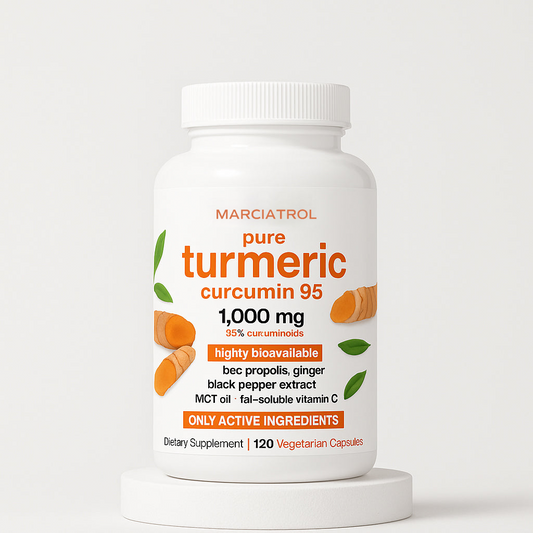 Turmeric Curcumin with Black Pepper & MCT Oil – 120 Capsules