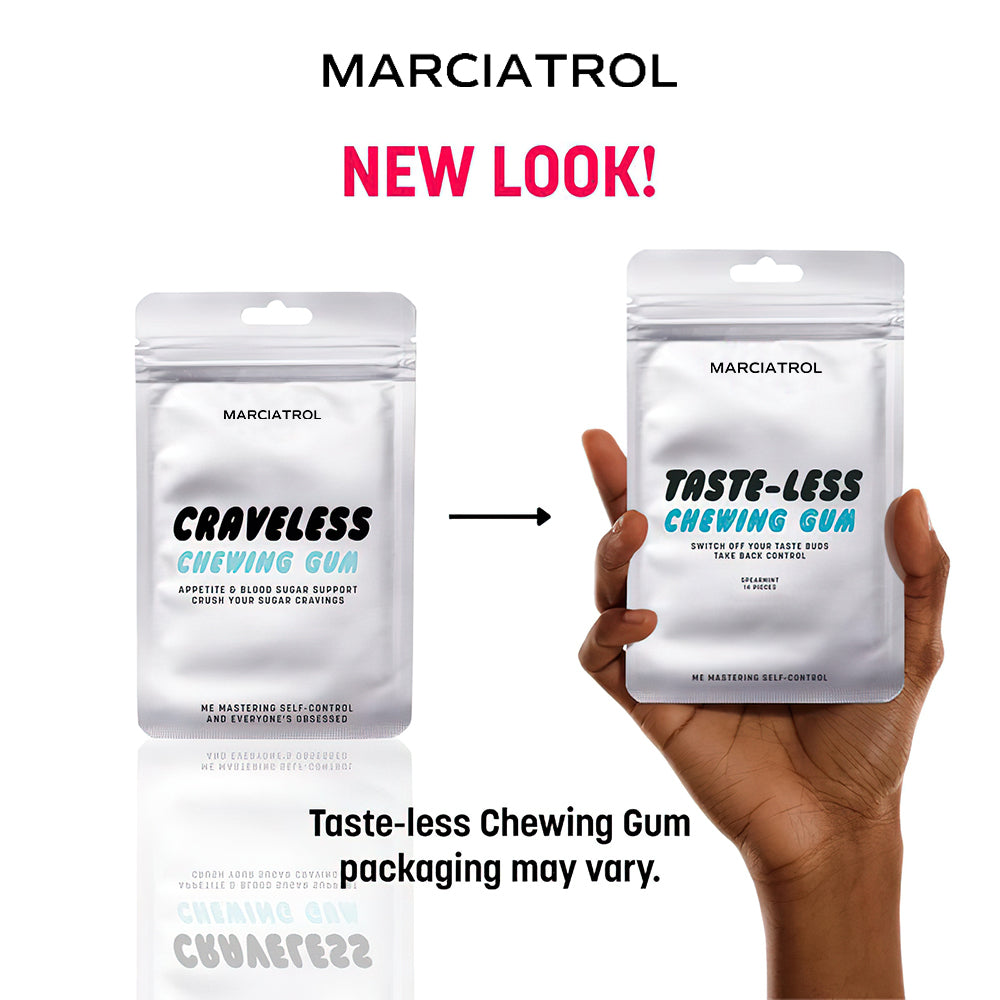 Tasteless Gymnema Chewing Gum – Sugar Cravings Control, Vegan Friendly