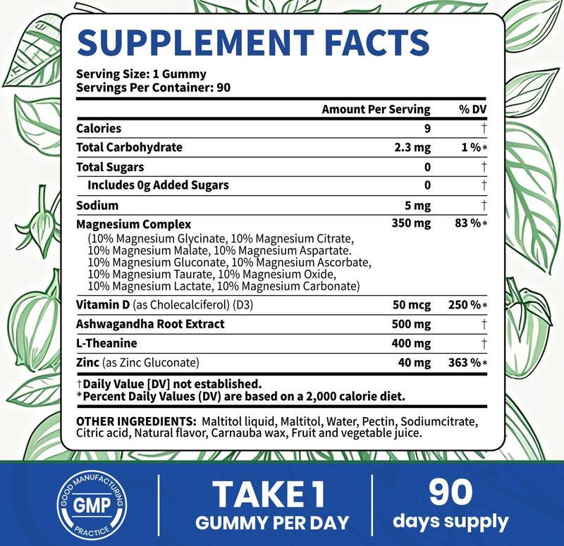 14 in 1 Magnesium Complex Gummies