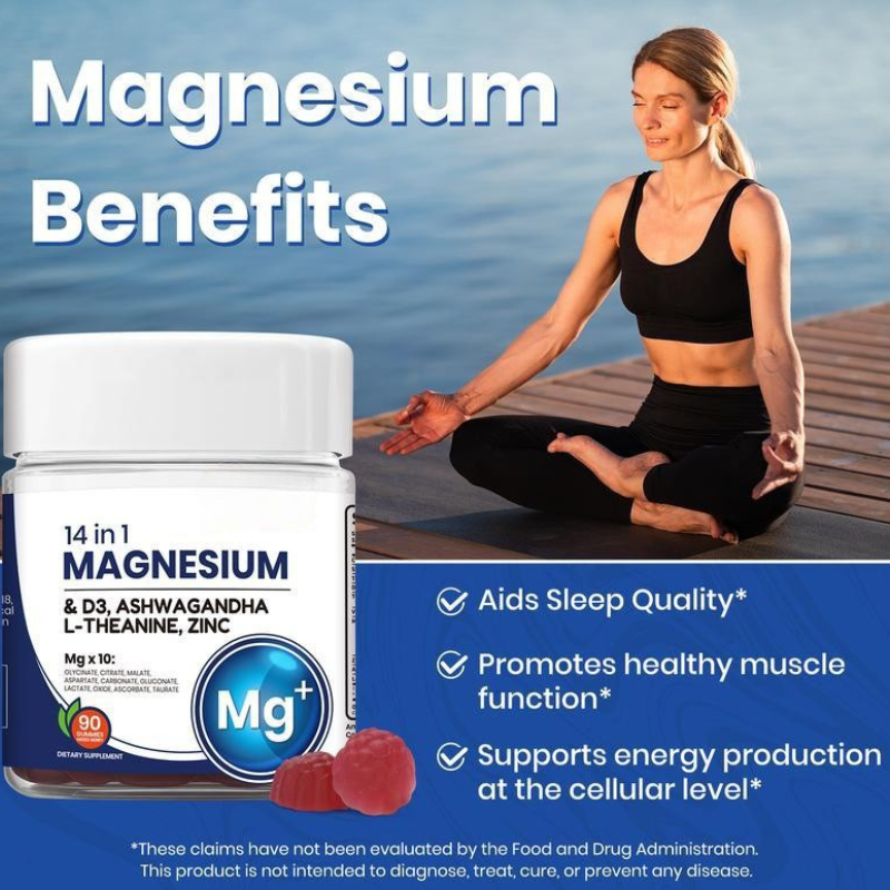 14 in 1 Magnesium Complex Gummies