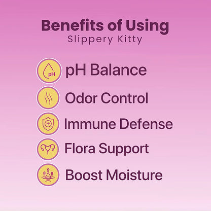 Slippery Kitty Feminine Probiotic + Moisture Gummies
