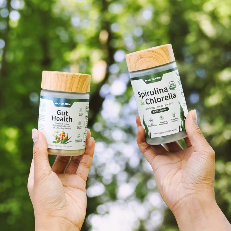 Gut Reset Bundle - Gut Health + Spirulina & Chlorella